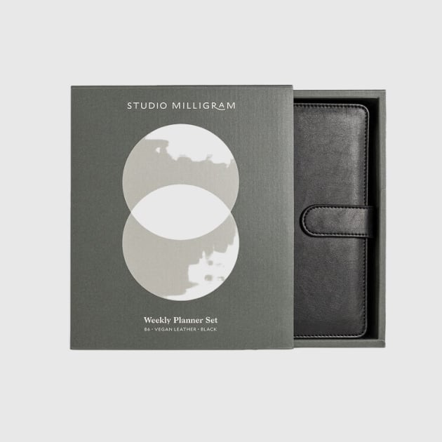 Weekly Undated Planner Set B6 2